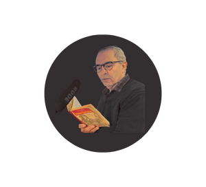 portrait Hassan Yamin lecture publique de la poésie française