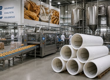 FILTER VREĆE ZA PREHAMBENU INDUSTRIJU D&OM UINDUSTRIES