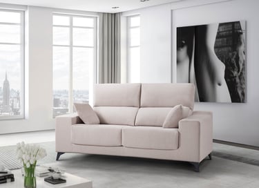 sofá de 2 plazas elegante y barato oferta
