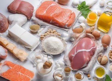 A diet with high saturated fatty asids.