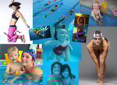 madère madeira caniço babyschwimmer meerjungfrauen wassergymnastik wasserentspannung freistilchimmen