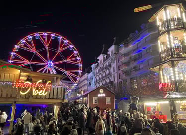 Montreux Christmas Markets Big wheel