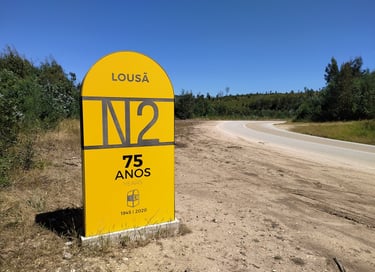 estrada nacional 2 n2 rota n2 chaves faro lousã