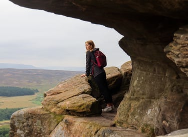 Robin Hood's Cave at Stanage Edge