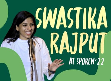 Swastika Rajput's performance at Spoken Fest 2022