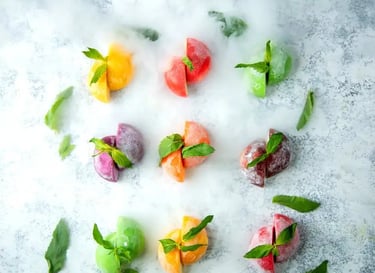 Congélation des fruits