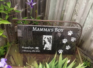 dv engravings pet memorial stone