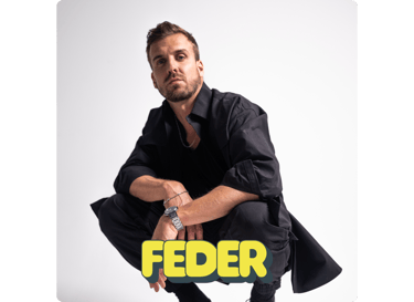Feder, DJ électro, au ENJOOY Festival 2025, le 20 septembre à Montpellier 