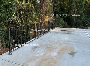 driveway metal fences