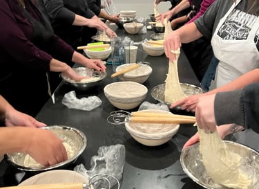 Sourdough stretch & fold