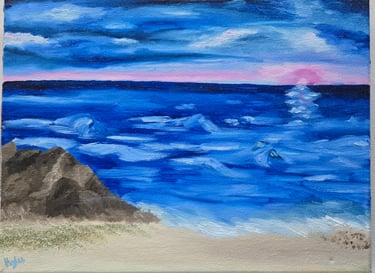 Rapturous Sunrise (painting) Kylee Nicole Smith