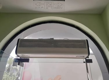 STEEL Cross flow Air Curtain