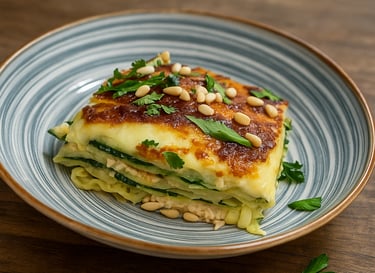 Lasagne au saumon, ricotta et épinards - L'Entrepotes