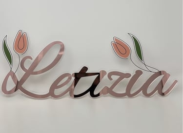 scritta personalizzata
