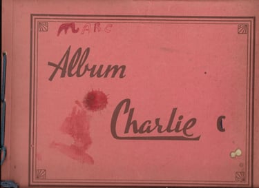Vintage French Chromos Album Charlie C 1956-57