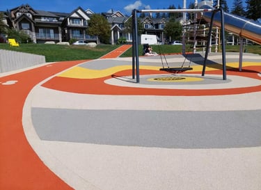 FirstBase playground safety surfacing
