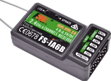 Receptor Fly Sky FS-IA6B IA6B 2.4G 6 Canais