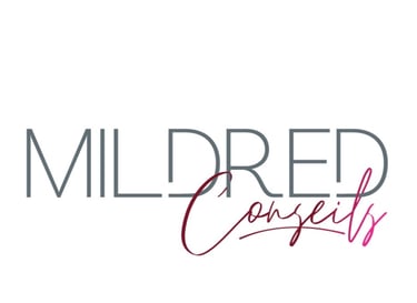 Logo Mildred Conseil - The David Touch - Conseil en image pro Paris