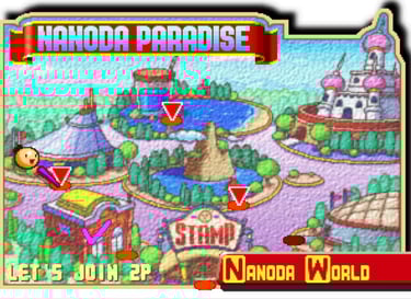 YoYo's Puzzle Park - Nanoda World Map