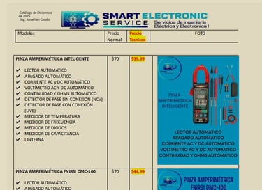 catalogo de herramientas electronicas
