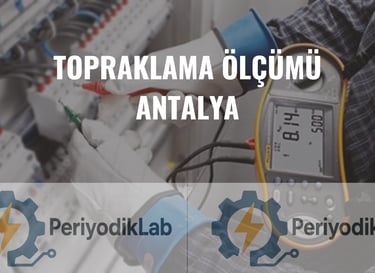 topraklama ölçümü antalya