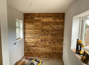DIY being carried out in a malvern home