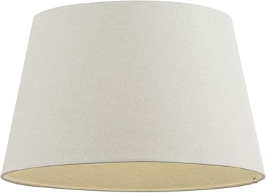 a lamp shade with a white shade on a white background