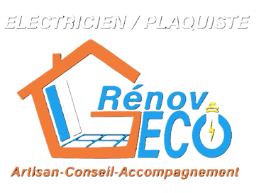 logo de renoveco.pro électricien plaquiste maine et loire murs-erigne