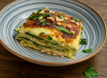 Lasagne au saumon, ricotta et épinards - L'Entrepotes