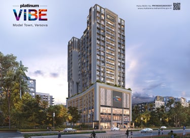 PLATINUM VIBE ANDHERI WEST, PLATINUM VIBE, PLATINUM CORP, MODEL TOWN, LOKHANDWALA COMPLEX ROAD, ANDHERI WEST