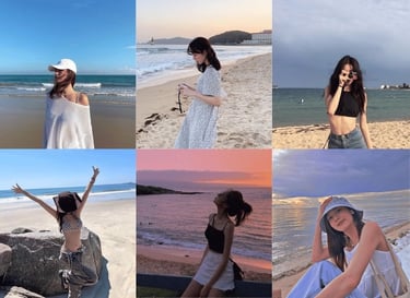 Những tư thế tạo dáng chụp ảnh biển cực đẹp và thần thái cho nữ