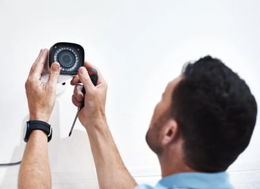 Can help with Installing security cameras for homes and businesses