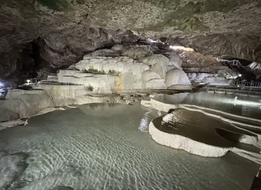 Kaklık Mağarası Yeraltı Pamukkalesi