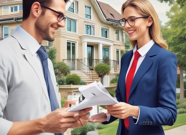 A laptop displaying a website design with the phrase 'Build your dream website.' next to a minimalistic building image. The scene also includes a modern mug and a smartphone placed on a wooden desk.