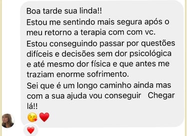 Depoimento Terapia 3