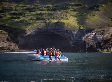 Private group exploring the Galápagos islands