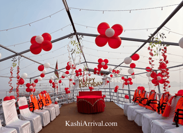 Standard Decorated Bajra Boat for Elegant Celebration