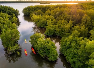 Ban Tha Din Deang Community kayaking phang nga thai mueang