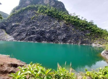 quarry tham thong lang thap put phang nga thailand