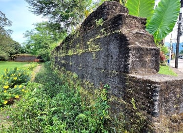 thailand takua pa old town wall