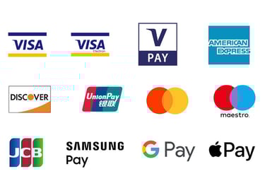 a bunch of credit cards with different credit cards
