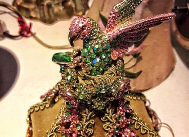 decorative  bird finial