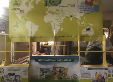 Creative Exhibition Booth Design, Fabrication & Printing