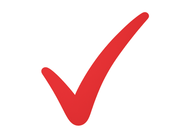 red check-mark that confirms Accord Extermination fixes the source of the pest problem