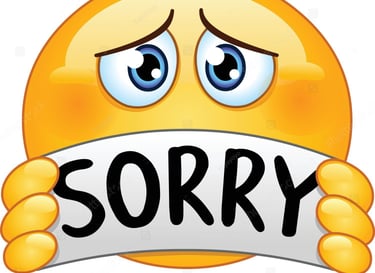 Sorry emoji