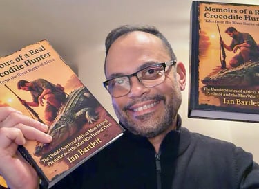 Ian Bartlett, Professional Crocodile Hunter and Author of Memoirs of a Real Crocodile Hunter