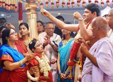 Candid wedding photography