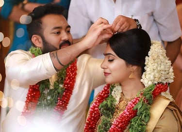 Candid wedding photography Cherpulassery