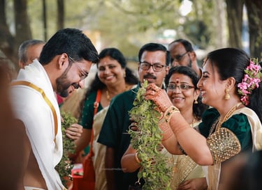 Candid wedding photography Cherpulassery
