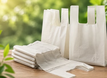 Bio-Degradable Carry Bags eco friendly plastic alternative bags supplier in Indore for sustainable packaging use